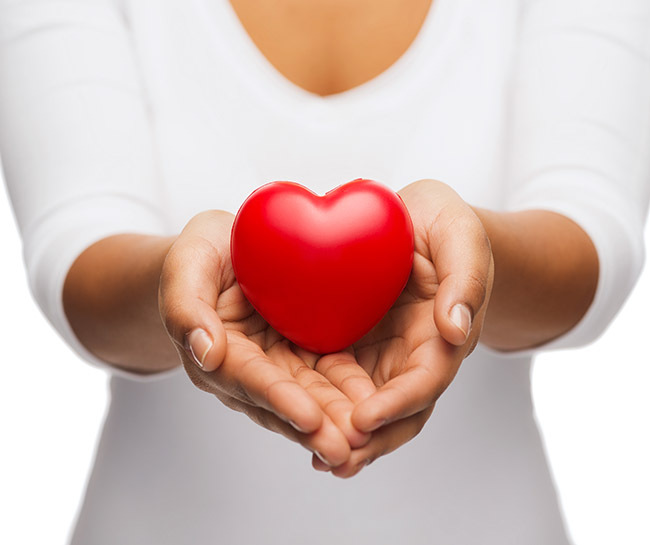 Giving is part of the healing process